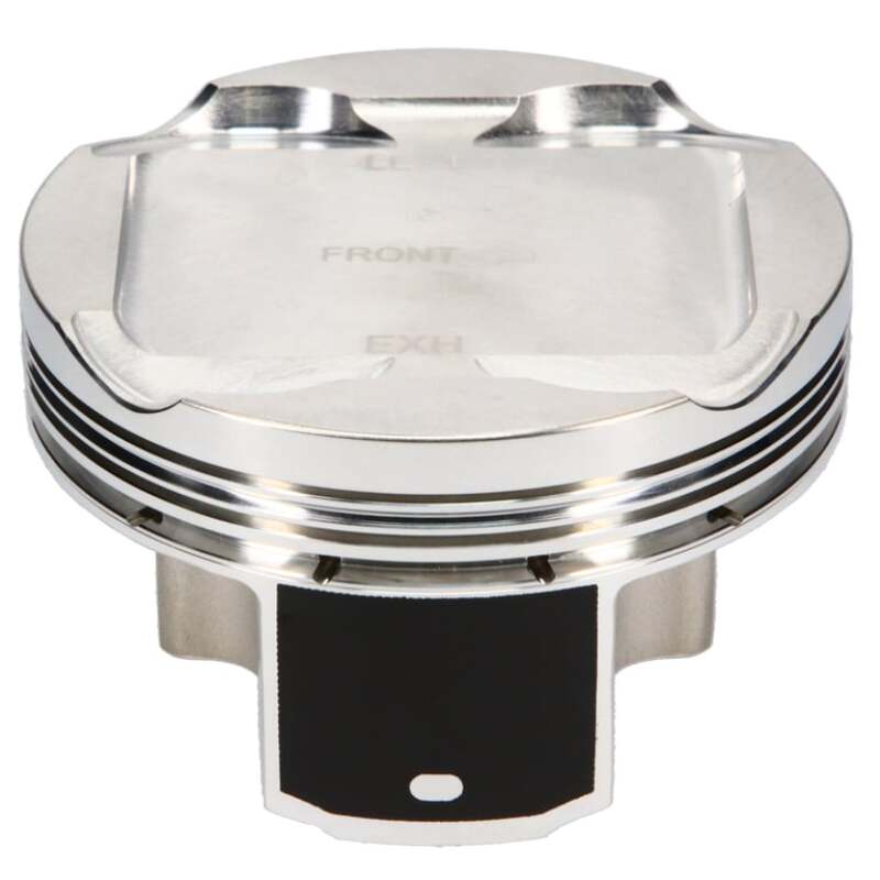 Set of four JE Pistons forged aluminum pistons for Subaru EJ205 with wrist pins, locks, and Pro Seal rings.