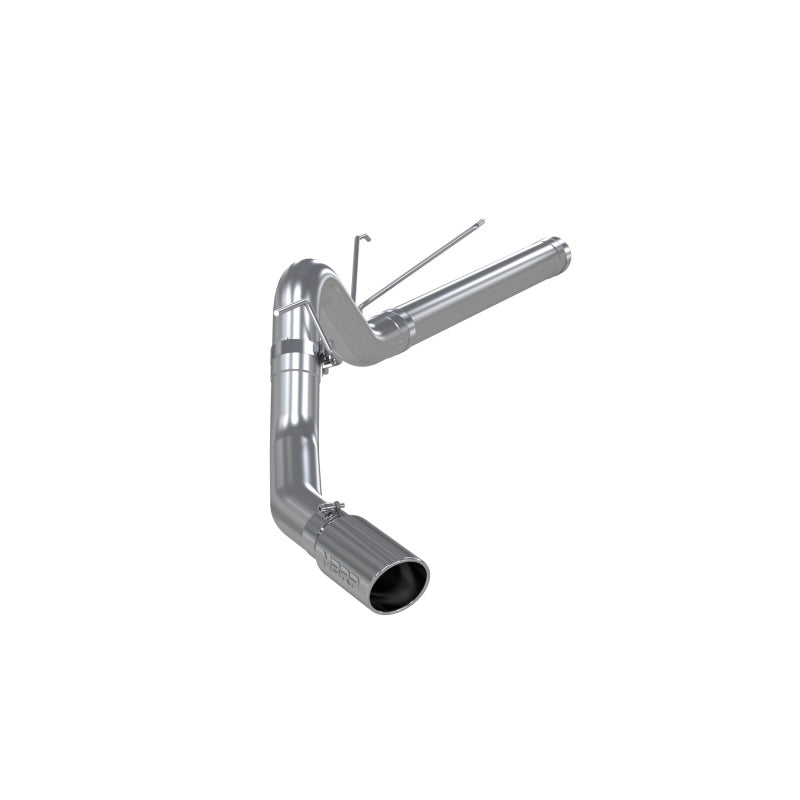 MBRP ARMOR PLUS Series T409 stainless steel filter-back single-exit exhaust system with mandrel-bent tubing.