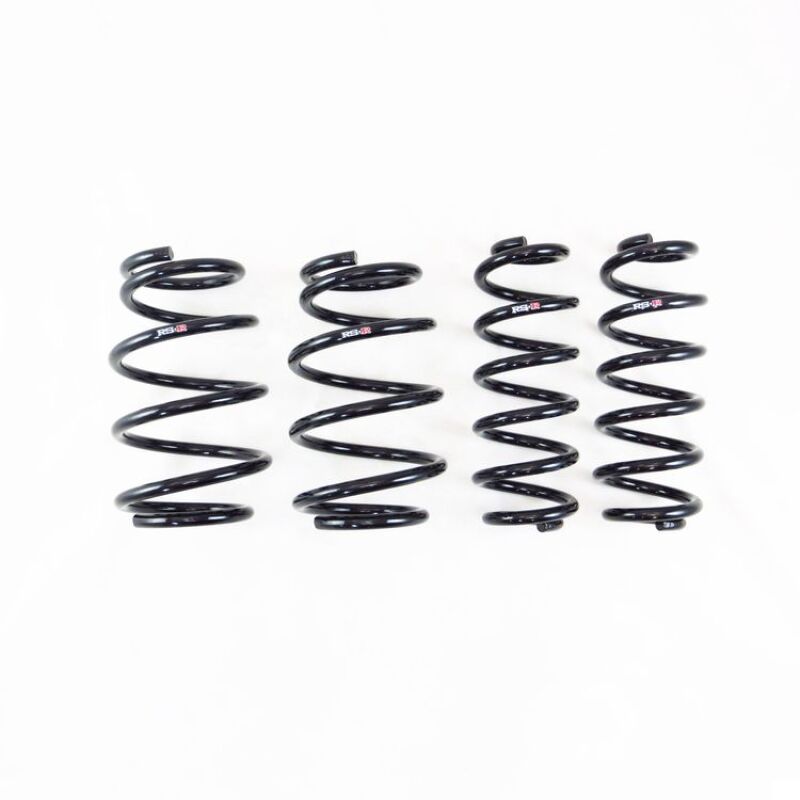 Set of four black RS-R Down Sus lowering springs for 2019-2025 Toyota RAV4 Prime