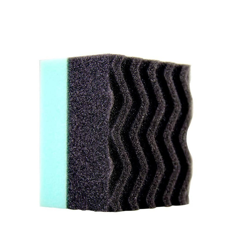 Chemical Guys Durafoam contoured large foam tire dressing applicator pad with ergonomic grip