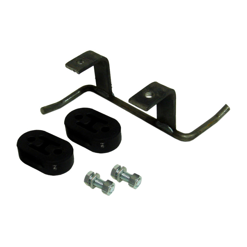 MBRP rear frame exhaust hanger assembly for S6100 series systems on 1994-1997 Dodge Ram trucks.