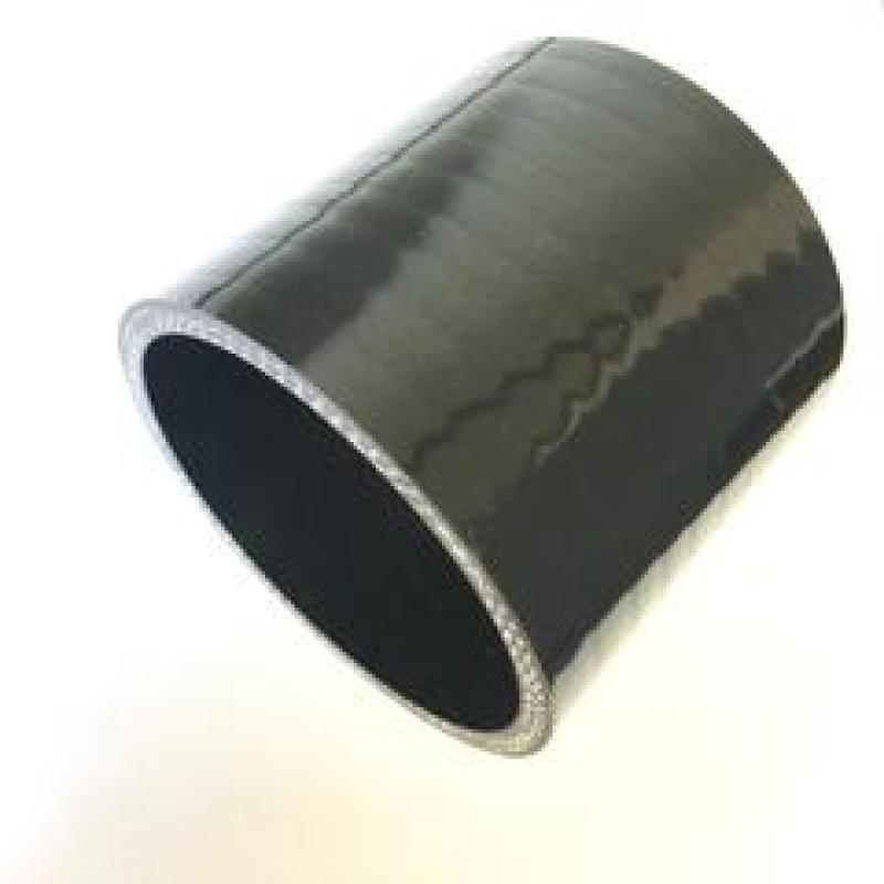 Ticon Industries black 3.0 inch 4-ply reinforced straight silicone coupler