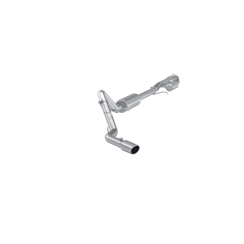 MBRP Armor Lite 3-inch aluminized steel cat-back exhaust system with 4-inch polished tip for GM 1500 2.7L