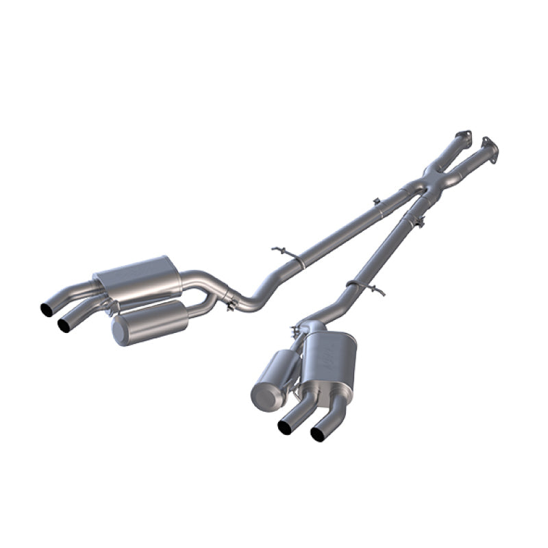 MBRP Armor Pro Series 2.5-inch T304 stainless steel cat-back exhaust system for 2018-2021 Kia Stinger 3.3L.