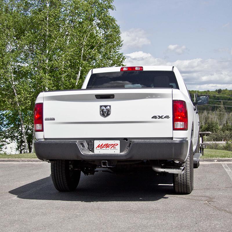 MBRP ARMOR LITE 3.5-inch aluminized steel filter-back exhaust system for Ram 1500 EcoDiesel.