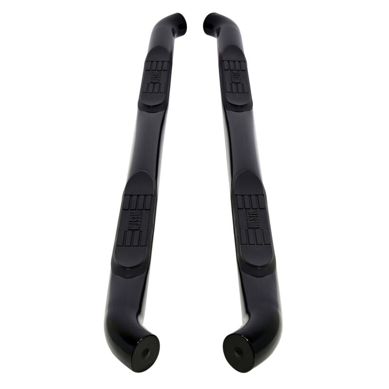 Westin E-Series 3 Round Nerf Step Bars - Black - Fits 2022-2024 Ford Maverick