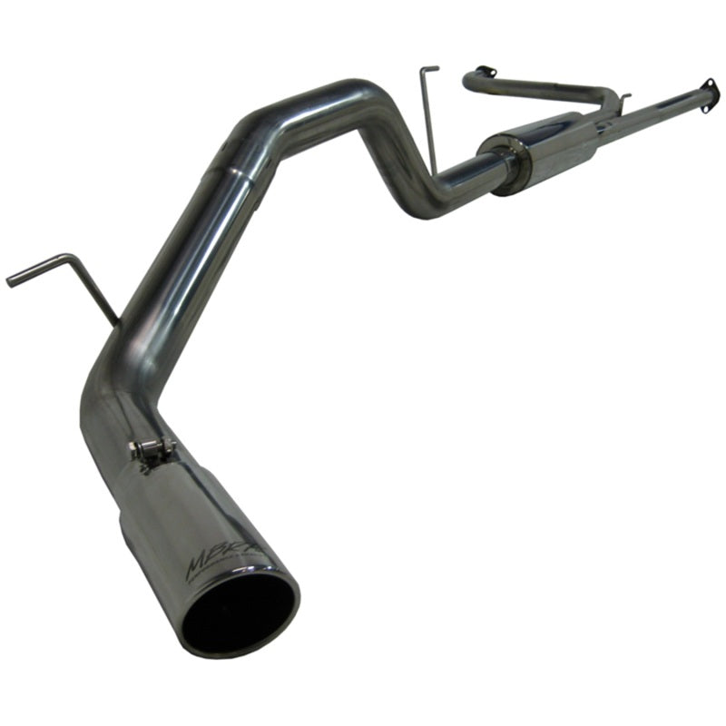 MBRP Armor Plus Series T409 stainless steel single side exit cat-back exhaust system with polished tip