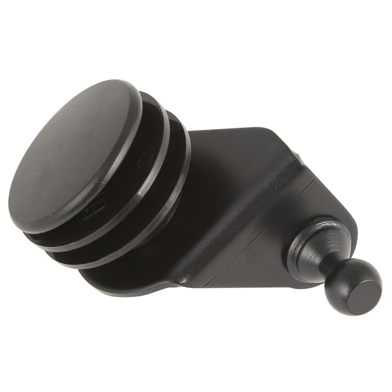 Omix steel liftgate ball stud for the passenger side glass mounting point of a 1997-2018 Jeep Wrangler.