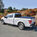 Westin Outlaw Drop Nerf Step Bars - Textured Black - Fits Ford F-150, F-250, and F-350 2015-2026 (SuperCab)