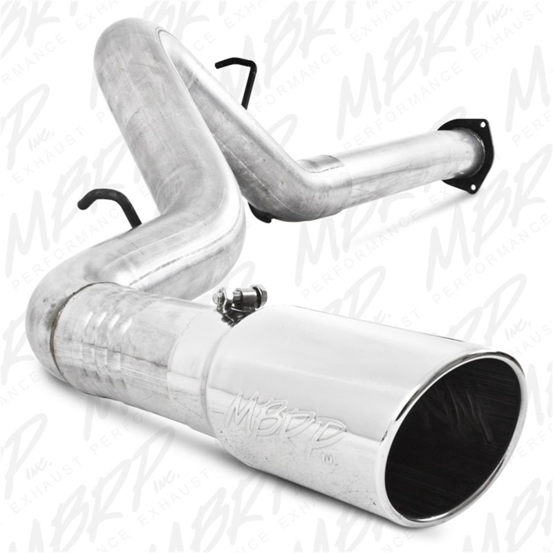 MBRP Armor Lite Series aluminized steel filter-back exhaust system for 2007-2010 Chevrolet and GMC Duramax diesel trucks.