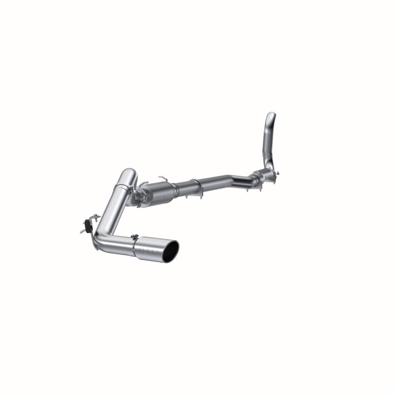 MBRP Armor Plus Series T409 stainless steel turbo-back single side exit exhaust system for 1989-1993 Dodge W250/W350