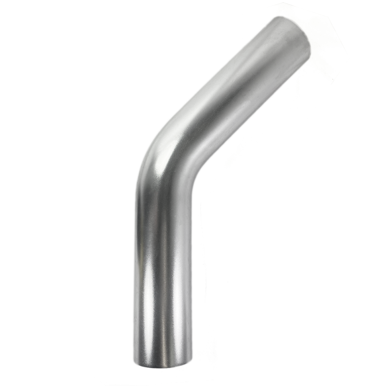 Ticon 1.75-inch 6061 aluminum 45-degree mandrel bend with 1.5D radius
