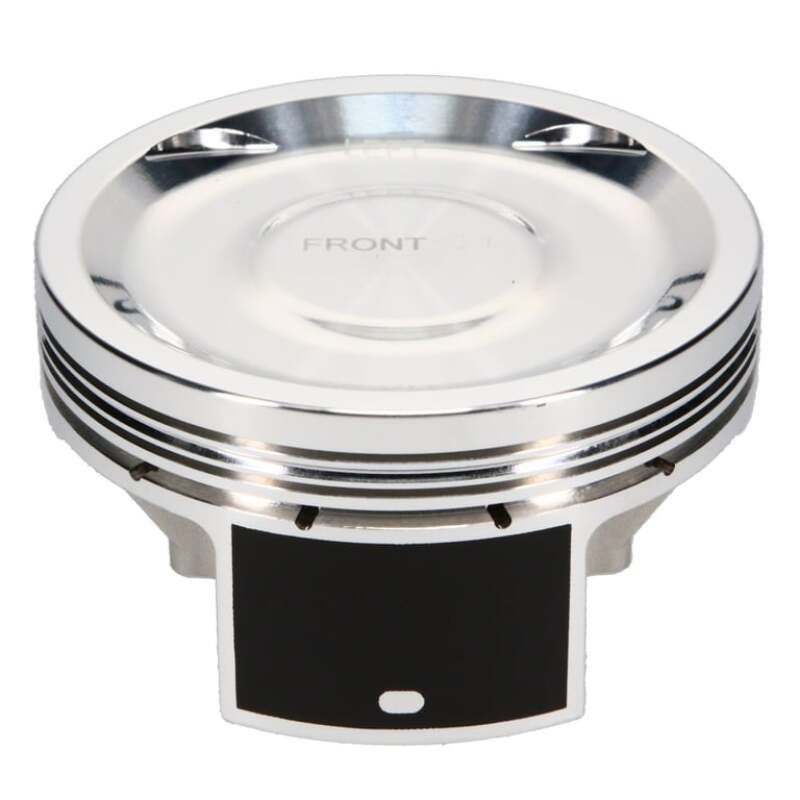 Set of four JE Pistons forged aluminum pistons with wrist pins, locks, and Pro Seal rings for Subaru EJ series engines.