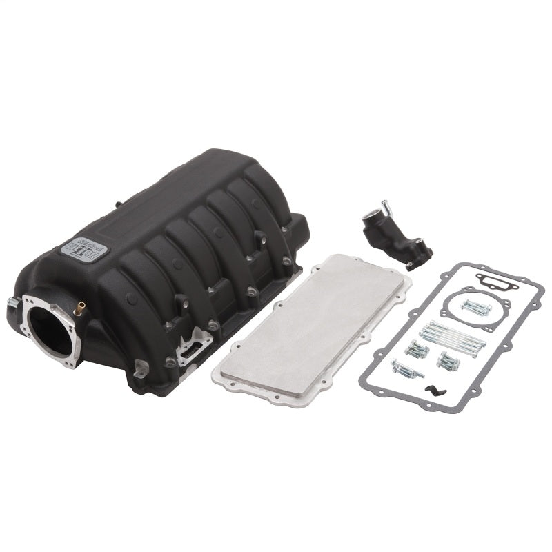 Edelbrock 7179 Victor EFI cast aluminum intake manifold for Chrysler Gen III Hemi V8 engines.