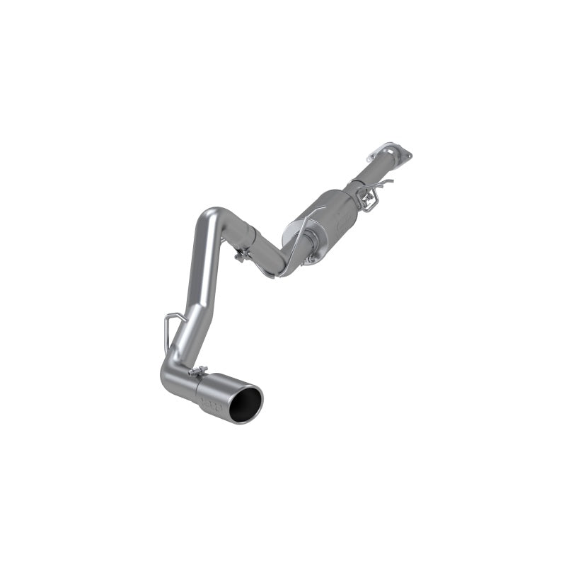 MBRP ARMOR LITE Series aluminized steel cat-back exhaust system with polished tip for 2007-2011 GM 1500 trucks.
