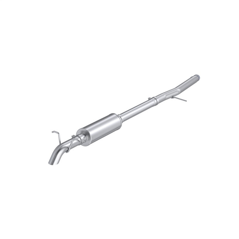 MBRP Armor Pro Series 3-inch T304 stainless steel cat-back exhaust with high-clearance turn-down tailpipe for Ford Ranger.