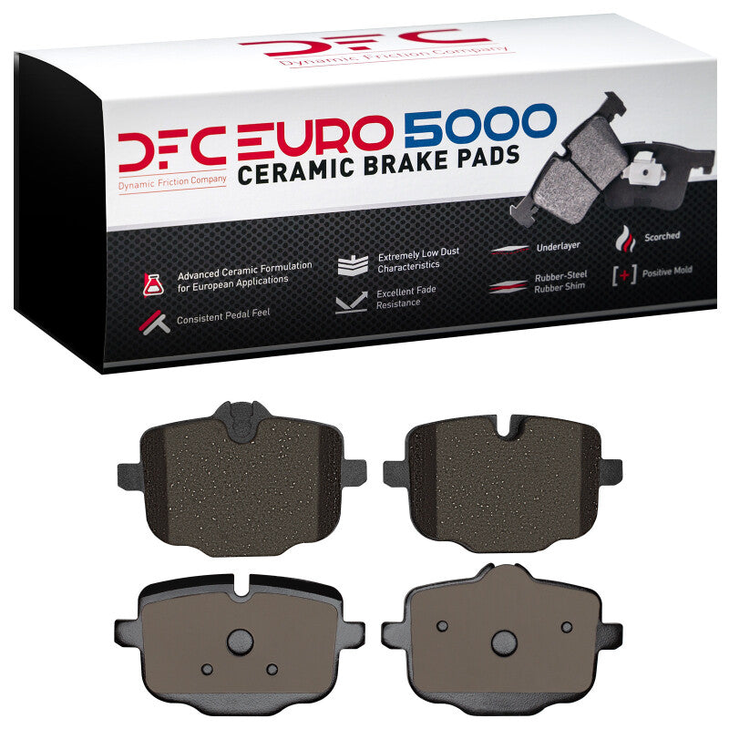 DFC Euro 5000 rear ceramic brake pads set for 2011-2019 BMW performance models