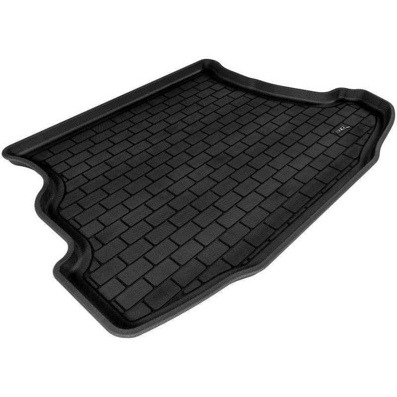 3D MAXpider Kagu Series black cargo liner with carbon fiber texture for 2002-2007 Subaru Impreza.