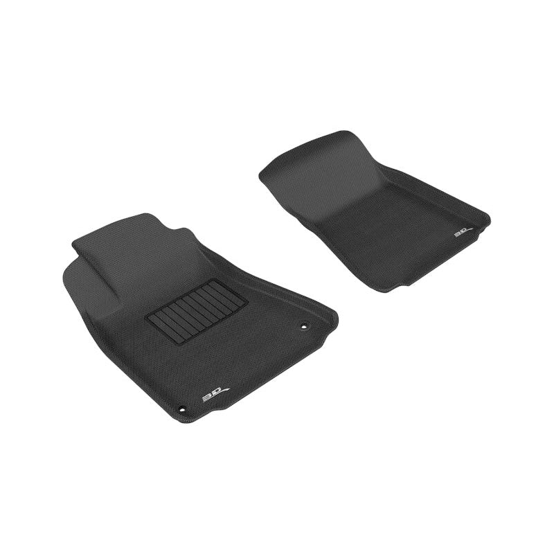 3D MAXpider Kagu Series black 1st row custom-fit floor mats for 2006-2015 Lexus IS