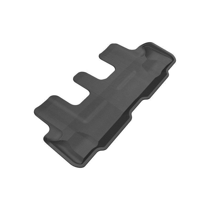 3D MAXpider Kagu Series black 3rd row custom-fit all-weather floor mats for Lexus GX460 and Toyota 4Runner.