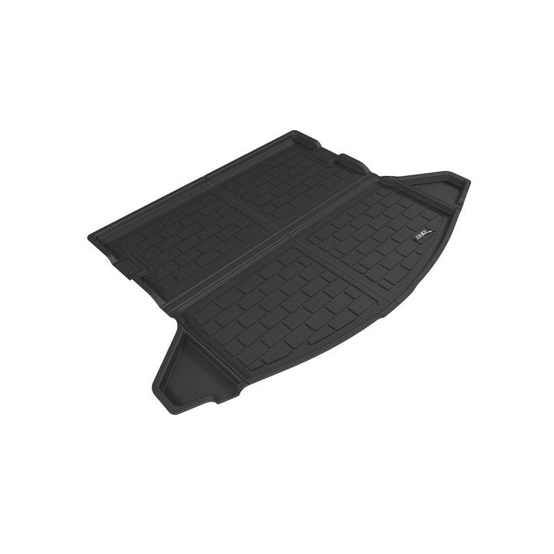 Black 3D MAXpider Kagu cargo liner with textured surface and raised edges for 2017-2024 Mazda CX-5.