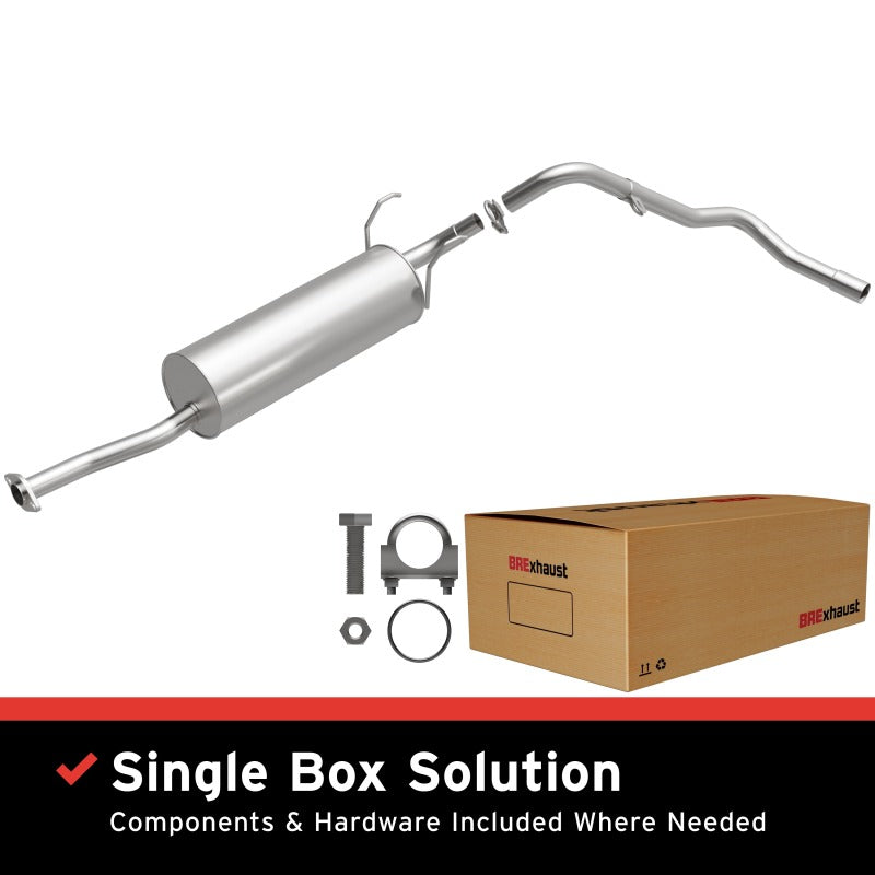 BRExhaust aluminized steel direct-fit replacement exhaust kit 106-0342 for 1986-1989 Toyota 4Runner.