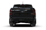 Rally Armor 22-26 Ford Maverick Black Mud Flap - Metallic Black Logo