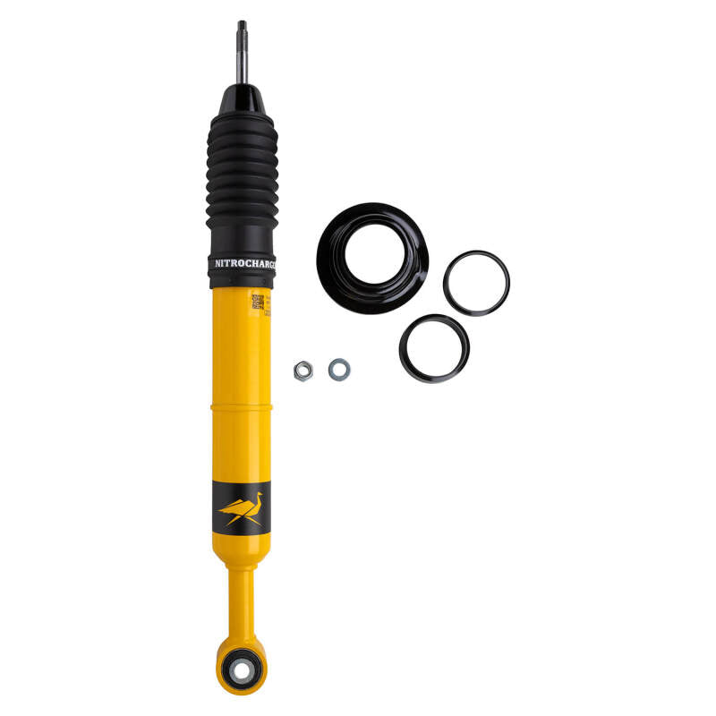 Yellow ARB Old Man Emu Nitrocharger Plus twin-tube front strut for 2023-2024 Toyota Land Cruiser 300