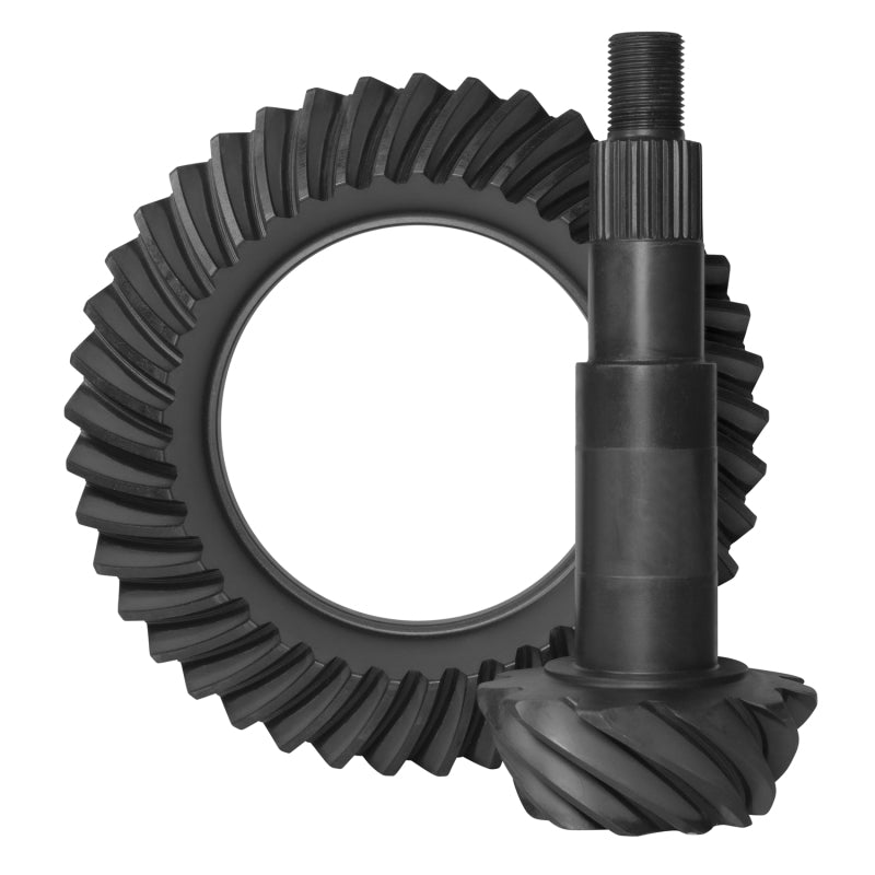 Yukon Gear 4.88 ratio ring and pinion gear set for GM 8.5 and 8.6 inch 10-bolt differentials.