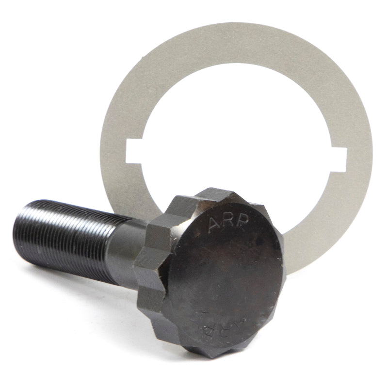 High-strength ARP crankshaft bolt and diamond-impregnated friction washer kit for Duramax 6.6L engines.