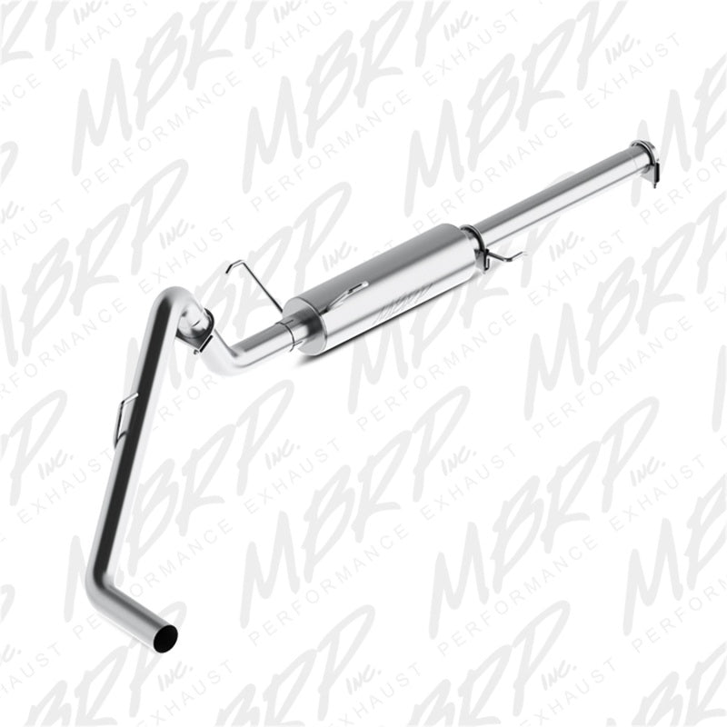MBRP Armor Lite P Series aluminized steel cat-back exhaust system for 2004-2005 Dodge Ram 1500 5.7L Hemi.