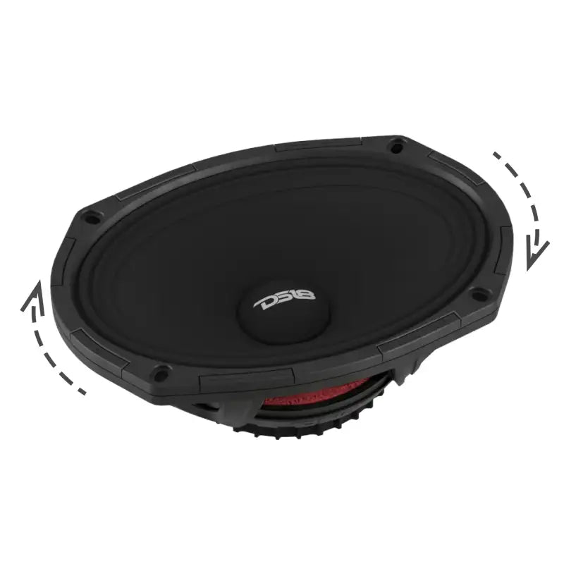 DS18 High-Sensitivity Mid-High Loudspeakers with Rotating Recone, 6x9", 101dB, 4-Ohm (95Hz-17kHz)