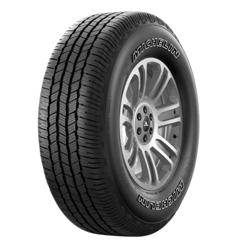 Michelin Defender LTX M/S 2 all-season tire displaying symmetrical tread pattern and sidewall markings