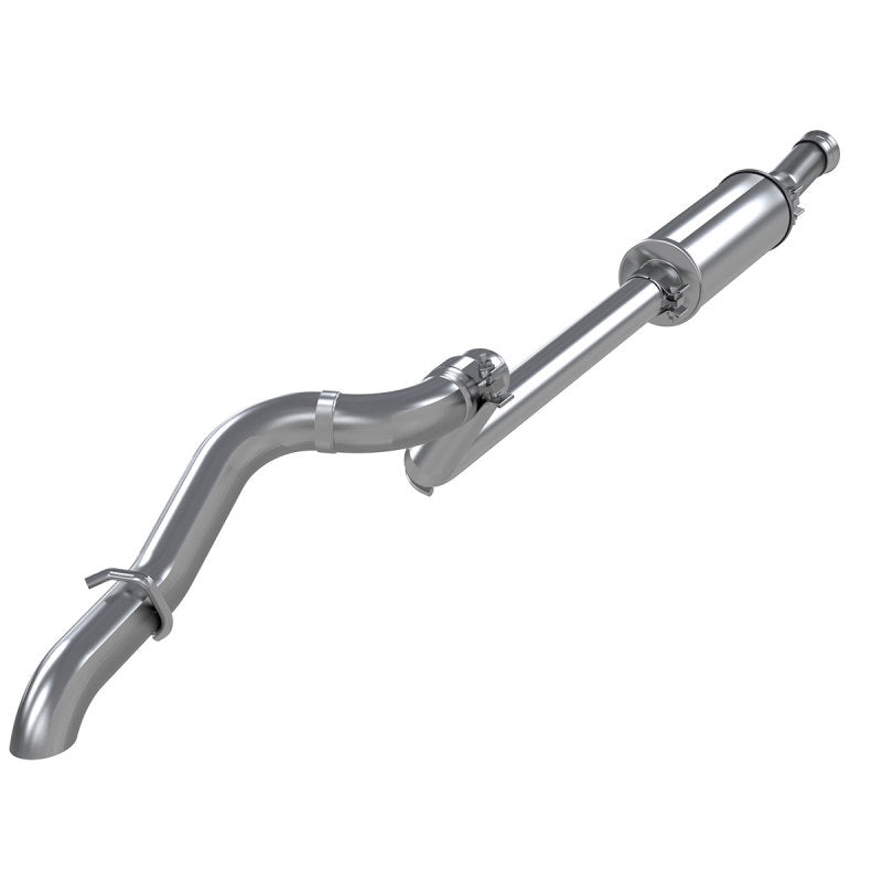 MBRP Armor Pro Series T304 stainless steel cat-back exhaust with high-clearance muffler for Jeep Wrangler JL.