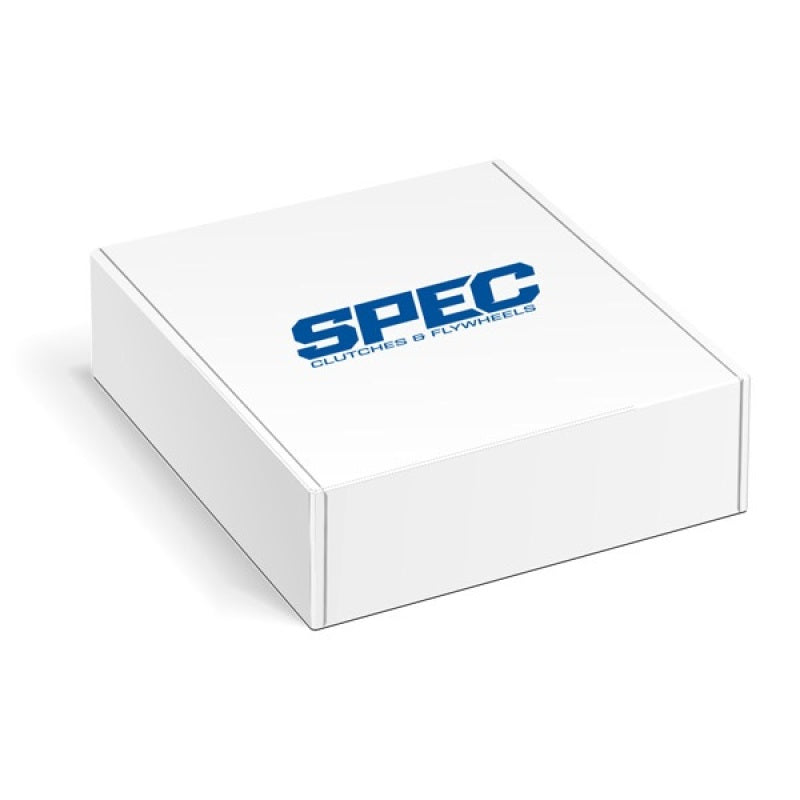 SPEC aluminum flywheel for 2013-2014 Ford Fiesta ST 1.6T featuring precision-machined surface and mounting points.