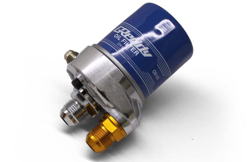 GReddy Type G Oil Block Assembly, .75x16 Thread to -10AN Fittings