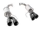 Roush Axle-Back Exhaust System with Black Tips for 2018-2025 Ford Mustang GT