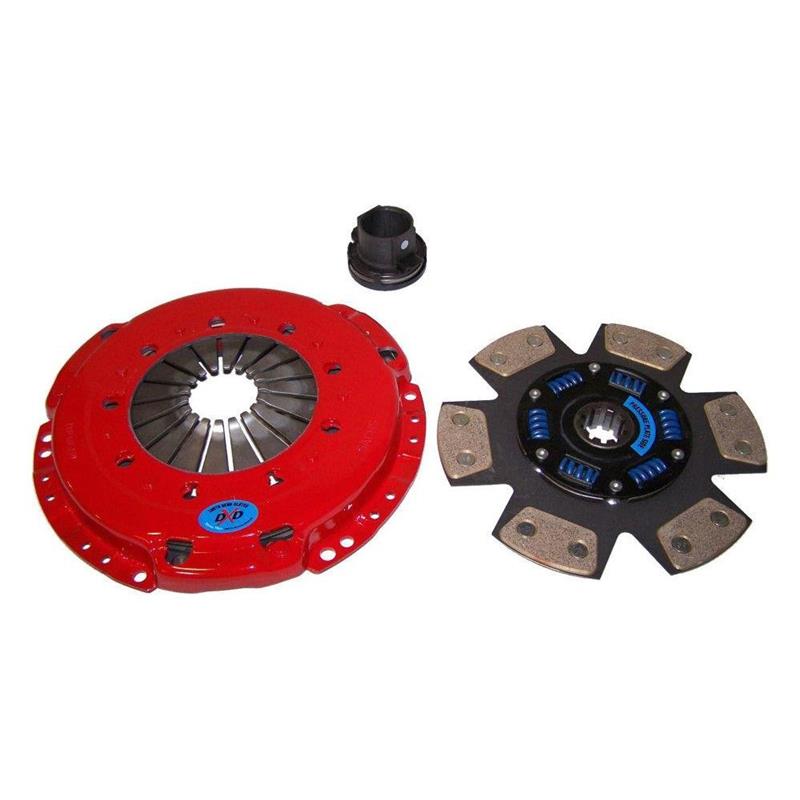 South Bend Stage 2 Daily clutch kit with heavy-duty pressure plate, organic friction disc, and single-mass flywheel.