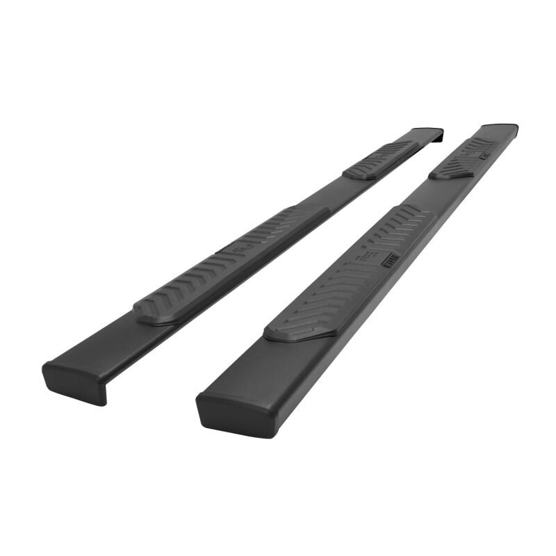 Textured black Westin R5 Nerf Step Bars with 5-inch wide polymer step pads for 2025-2026 Toyota 4Runner.