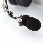 Rugged Radios H41 Behind-the-Head (BTH) 2-Way Radio Headset - Carbon Fiber
