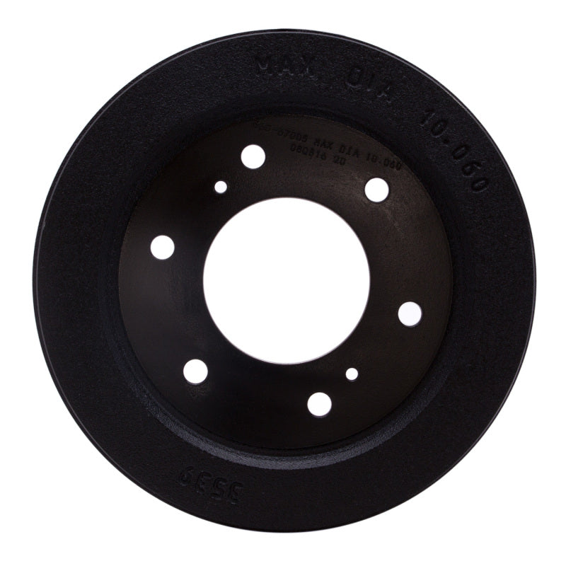 DFC black high-temperature coated true balanced brake drum for 1967-1981 Nissan pickups