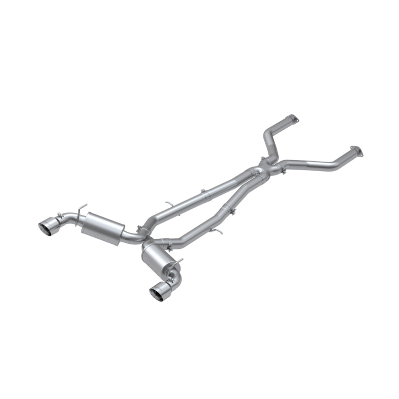 MBRP Armor Pro Series T304 stainless steel dual rear exit cat-back exhaust system for Infiniti Q60