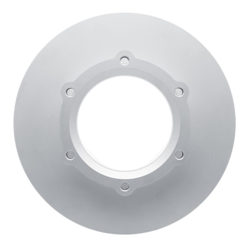 DFC GeoSPEC 604-76147 front brake rotor for 2013-2020 Hino 5 featuring protective grey coating and machined friction surface.