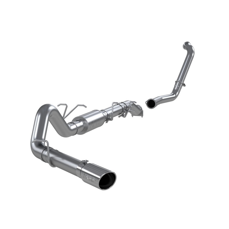 MBRP Armor Lite Series aluminized steel turbo-back single side exhaust system for 2003-2007 Ford Super Duty 6.0L
