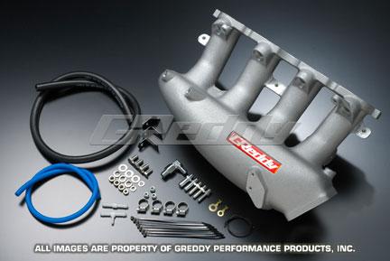 GReddy cast aluminum short runner intake plenum for Nissan SR20DET S14 and S15 engines