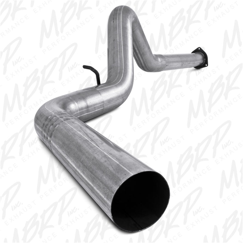 MBRP ARMOR LITE Series aluminized steel mandrel-bent filter-back exhaust system for 2007-2010 Duramax LMM trucks.