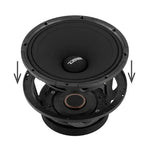 DS18 8" High-Sensitivity Mid-High Loudspeaker with Rotating Recone (100.2dB, 4-Ohm)