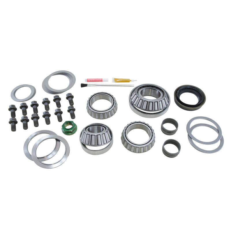 USA Standard Gear master overhaul kit for GM 9.5 inch differential including bearings, seals, shims, and hardware.
