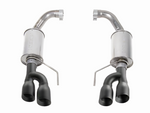 Roush Axle-Back Exhaust System with Black Tips for 2018-2025 Ford Mustang GT