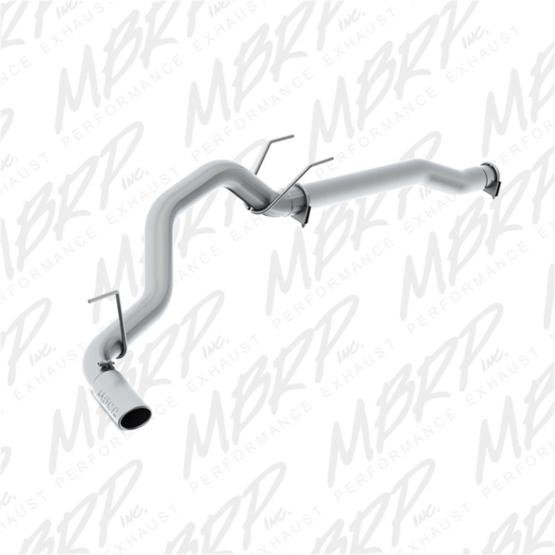MBRP ARMOR PLUS Series 3.5 inch T409 stainless steel filter-back exhaust system with single side exit for Ram 1500